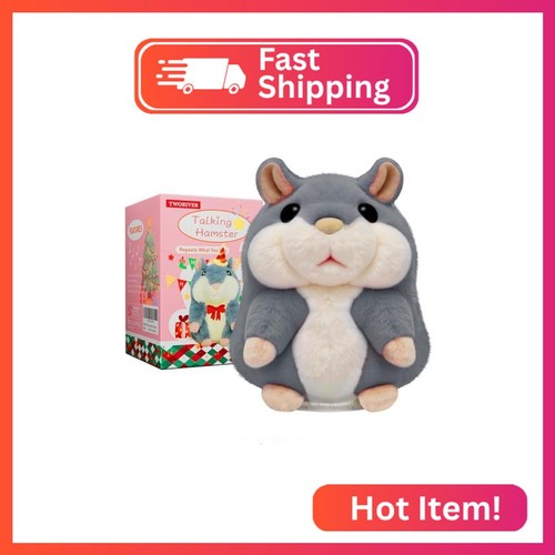 Tworiver talking hamster toy - talking,