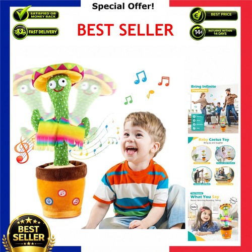 Talking cactus toy repeats - toy,